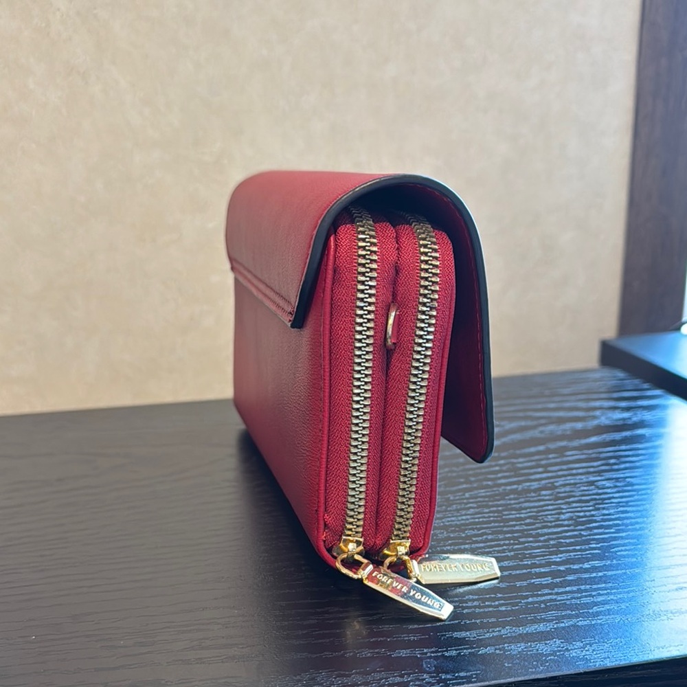 Red Leather Wallet - Picture 4 of 4